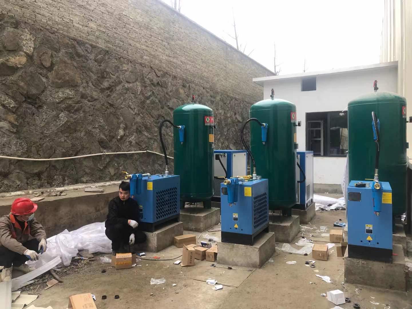 某纳米科技有限公司选择12bet永莹变频螺杆空压机